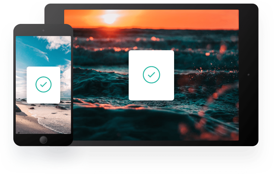 A phone and an Ipad with checklist on their screen.